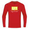 U1 - Männer Sport Langamshirt - Rot