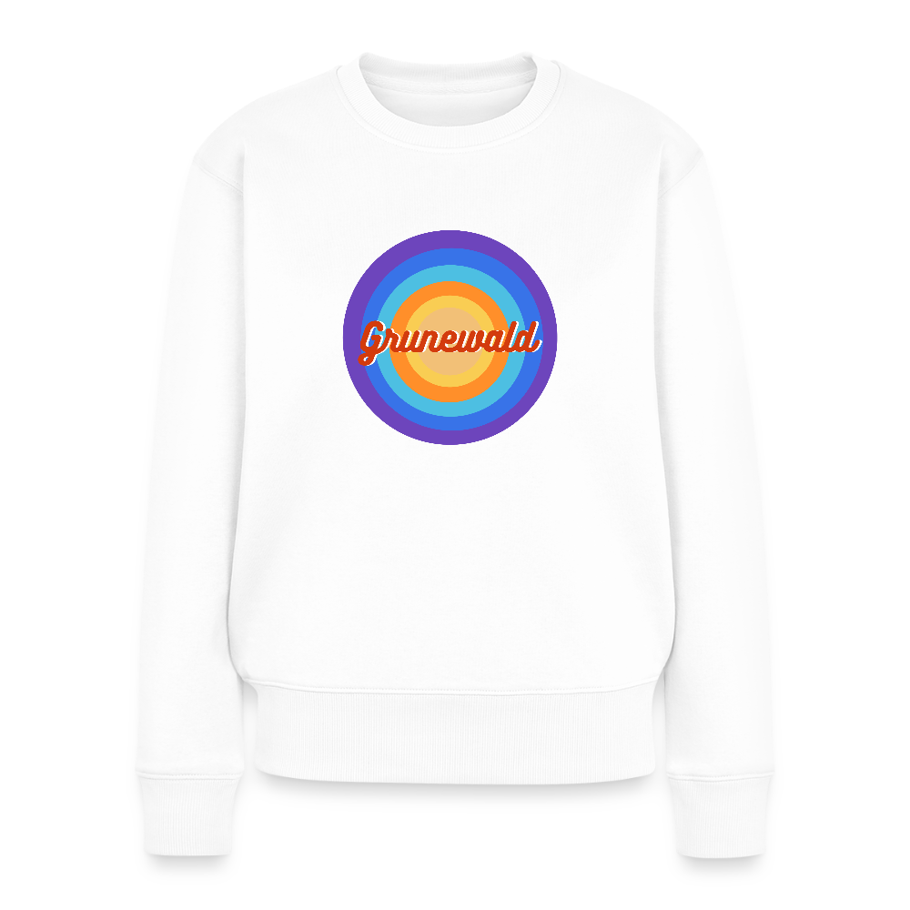 Grunewald Retro - Frauen Premium Pullover - Weiß