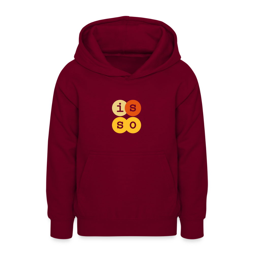 IsSo - Teenager Hoodie - Bordeaux