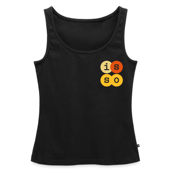 IsSo - Frauen Bio Tank Top - Schwarz
