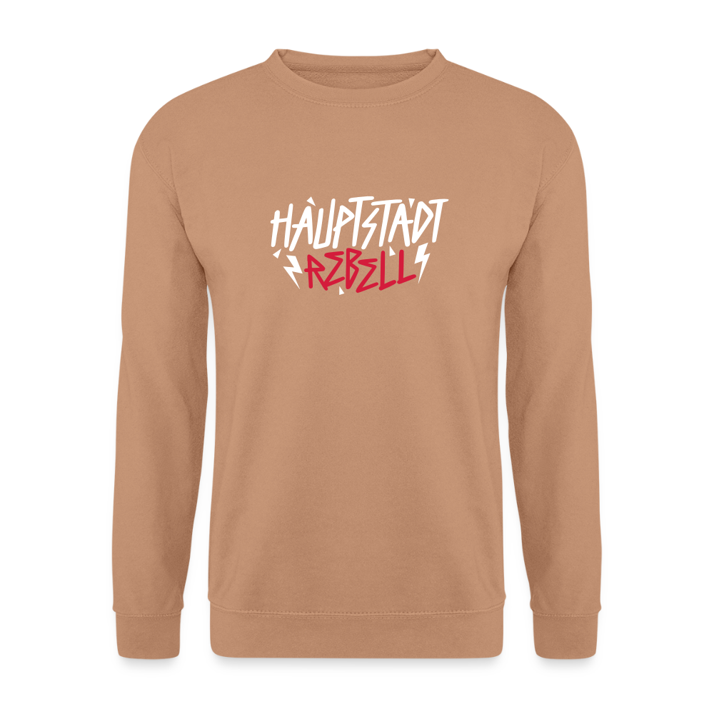 Haupstadt Rebell - Unisex Pullover - Mocca