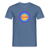 Tempelhof Retro - Männer Premium T-Shirt - Taubenblau