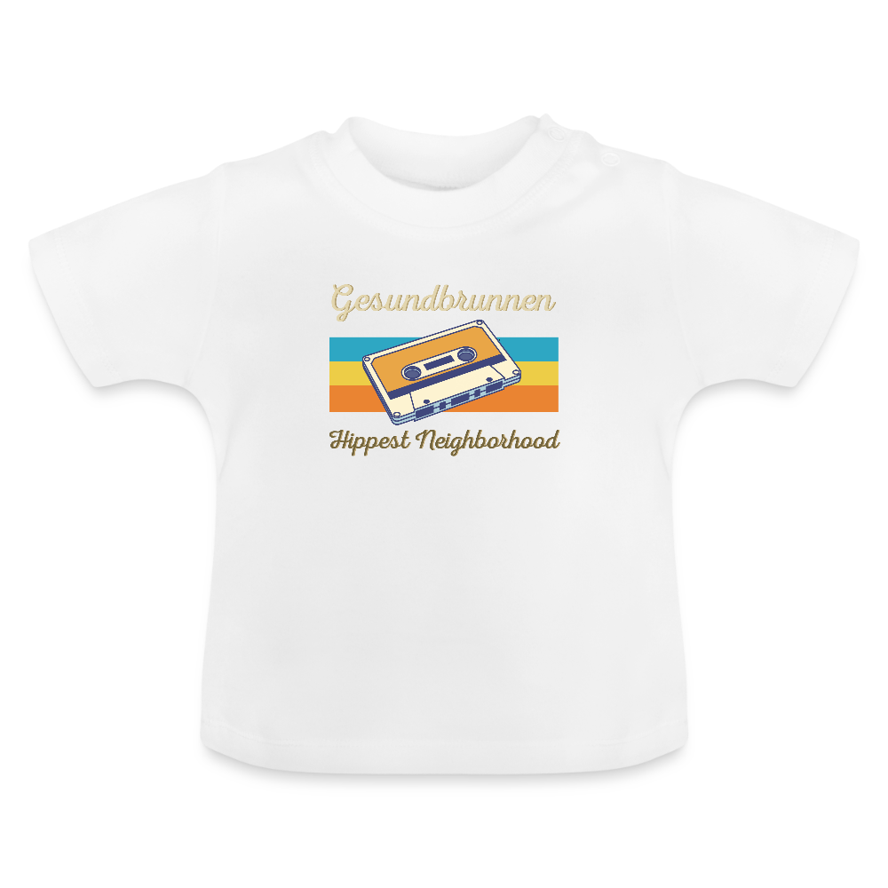 Gesundbrunnen Hippest Neighborhood - Baby T-Shirt - Weiß