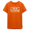 Tach ihr Flitzpiepen - weiß - Teenager Premium T-Shirt - Orange