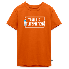 Tach ihr Flitzpiepen - weiß - Teenager Premium T-Shirt