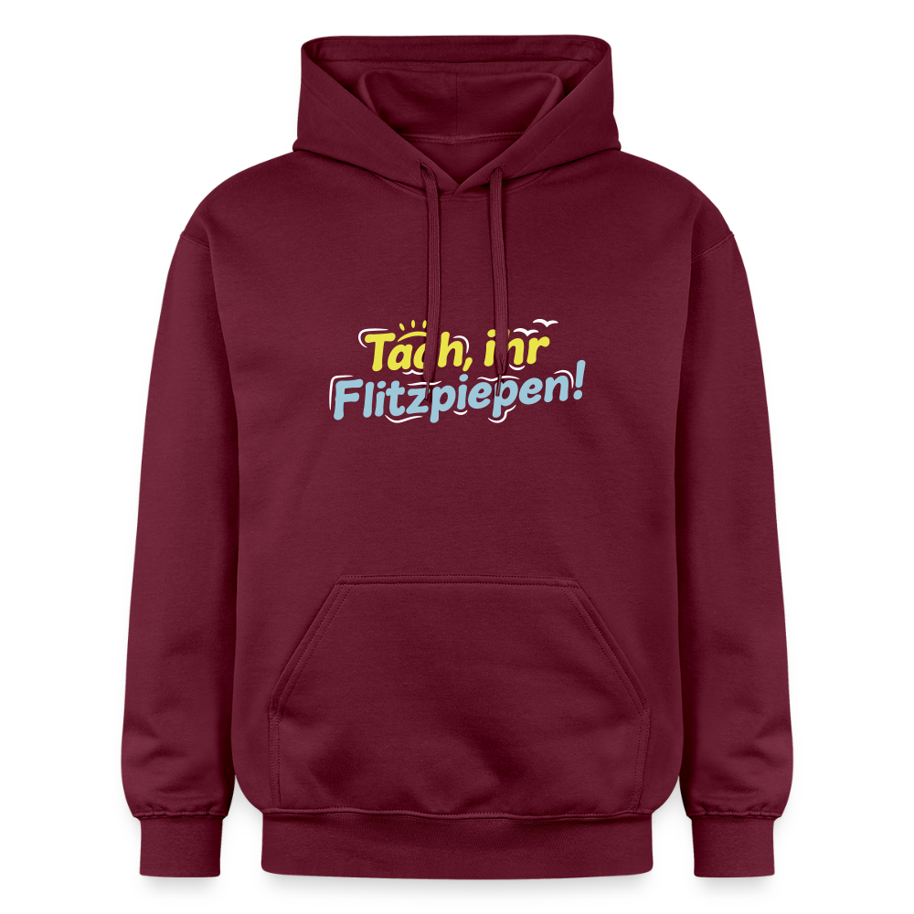 Tach, ihr Flitzpiepen! - Hoodie - Maroon