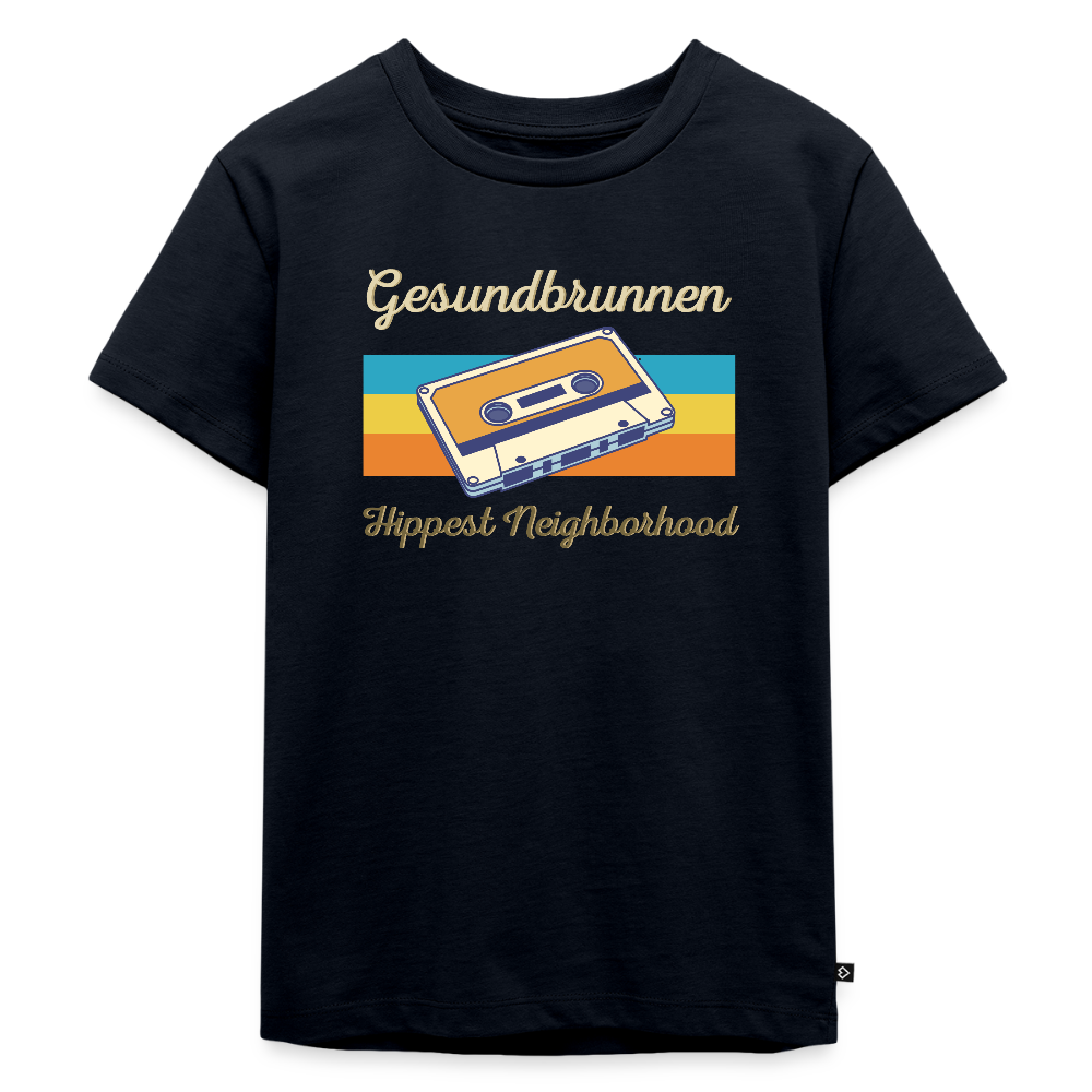 Gesundbrunnen Hippest Neighborhood - Kinder Premium T-Shirt - Navy