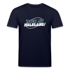 Mach ma’ halblang! - Unisex Bio T-Shirt - Navy