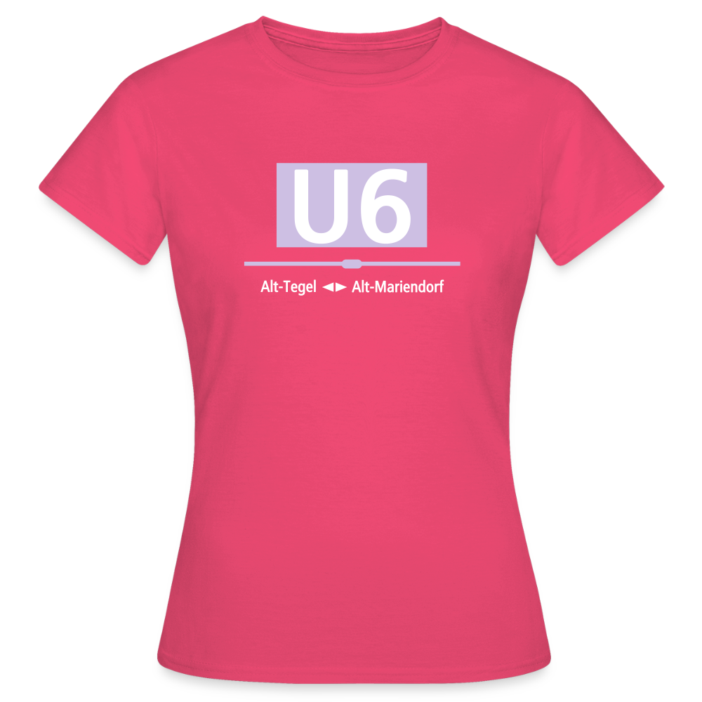 U6 - Frauen Premium T-Shirt - Azalea