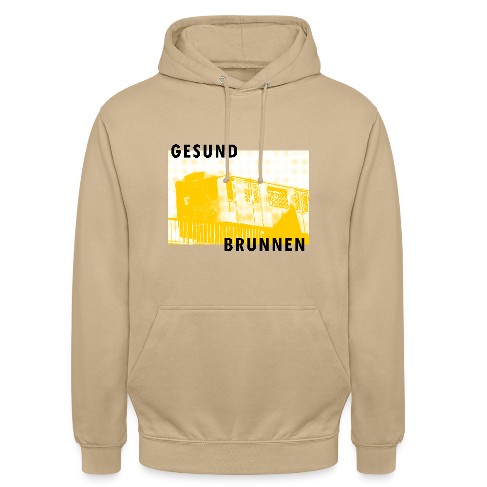 Gesundbrunnen Metro - Unisex Hoodie - Beige