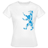 Berliner Bär Geometrie - Frauen Premium T-Shirt - Weiß