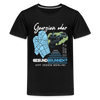 Georgien oder Gesundbrunnen - Teenager Premium T-Shirt - Schwarz