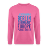 Lichtenberg Planet Earth - Unisex Pullover - Pink
