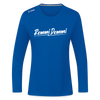 Remmi Demmi - Frauen Sport Langarmshirt - Royalblau
