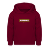 hamwa - Kinder Hoodie - Bordeaux
