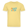 Allet Easy! - Unisex Bio T-Shirt - Gelb Viva