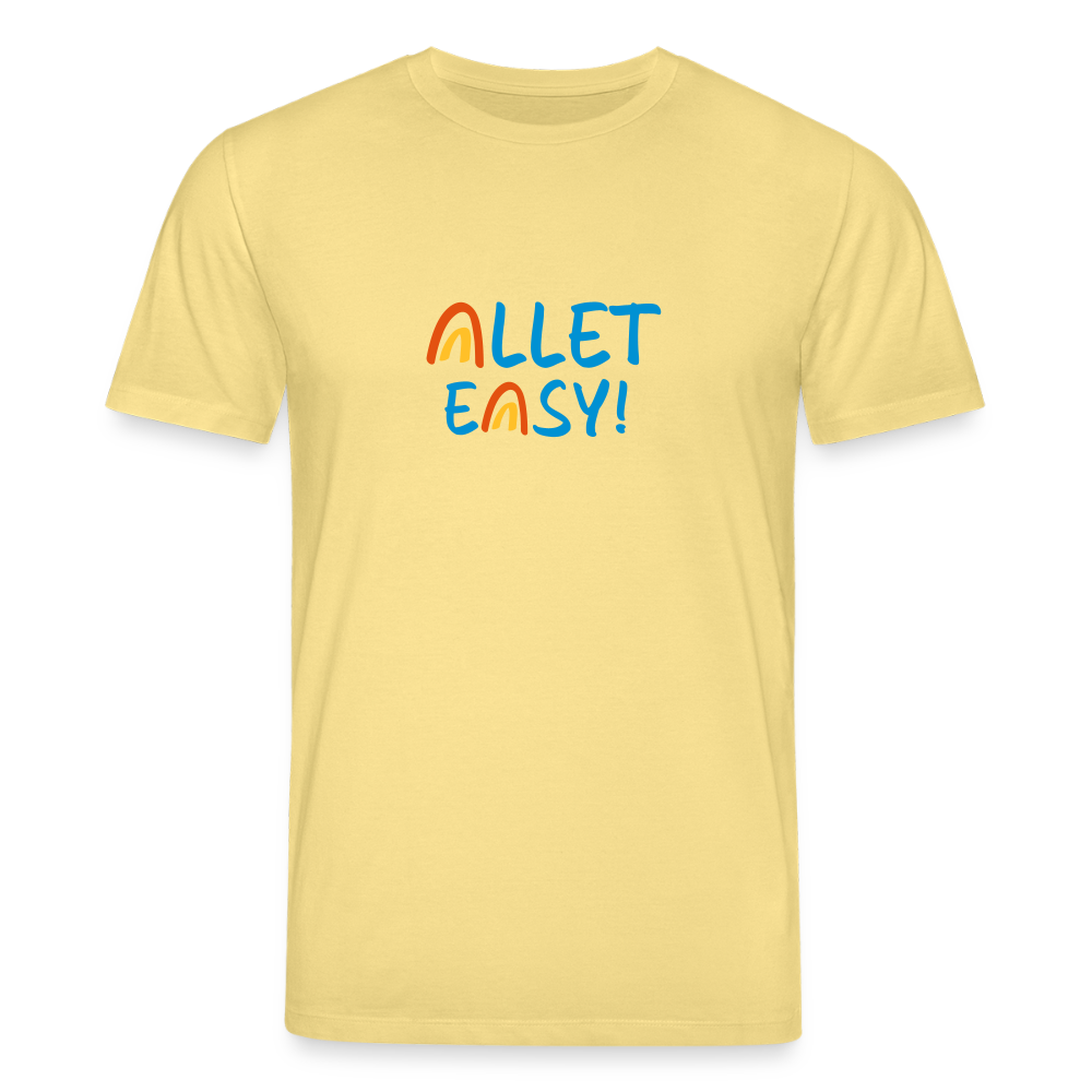 Allet Easy! - Unisex Bio T-Shirt - Gelb Viva