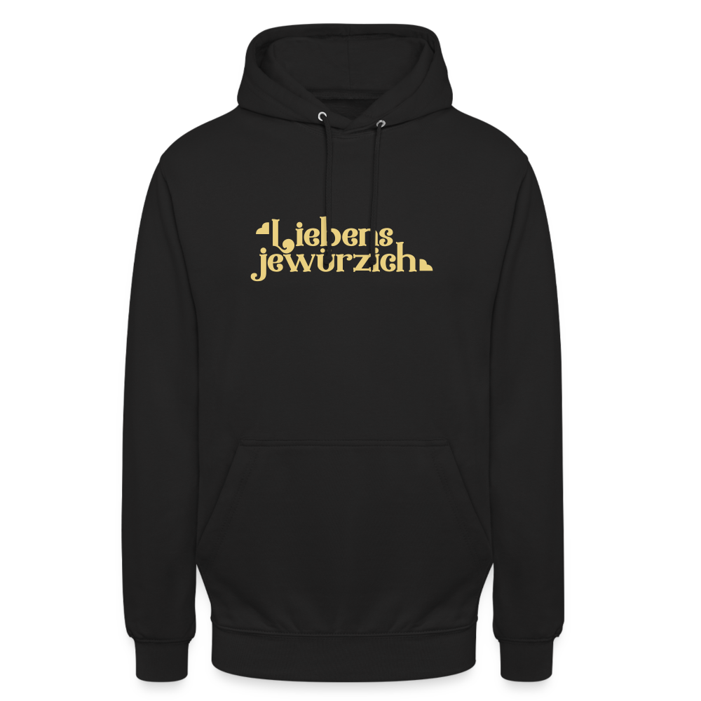 Liebensjewürzich - Unisex Hoodie - Schwarz
