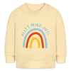 Allet wird jut! - Baby Bio Pullover - Creme