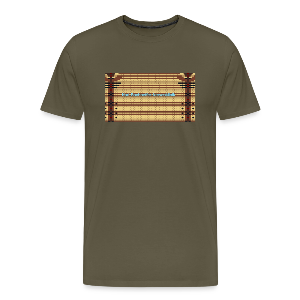 Karl-Bonhoeffer-Nervenklinik - Männer Premium T-Shirt - Khaki