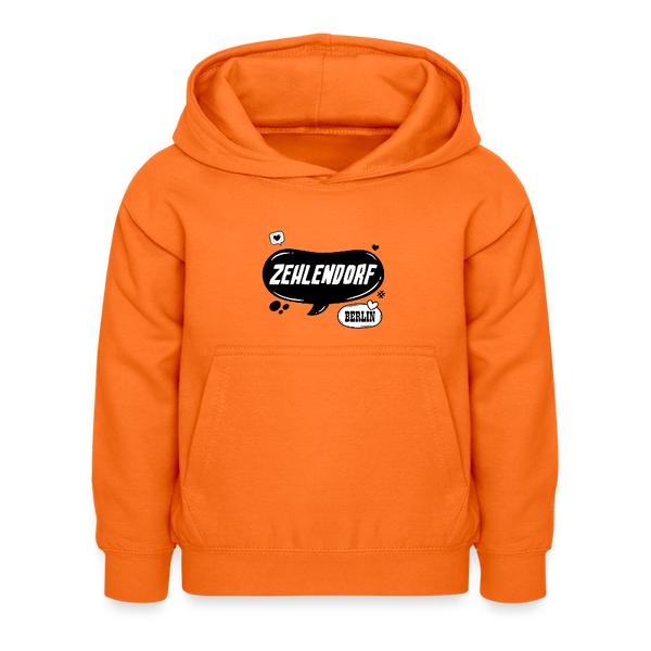 Zehlendorf Berlin - Kinder Hoodie - Orange