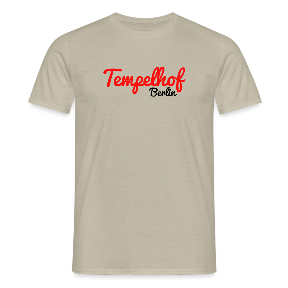 Tempelhof Berlin - Männer Premium T-Shirt - Sandbeige