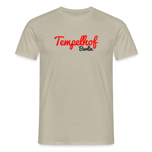Tempelhof Berlin - Männer Premium T-Shirt - Sandbeige