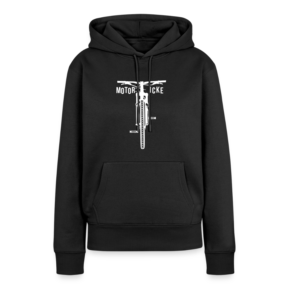 Motor icke - Frauen Premium Hoodie - Schwarz