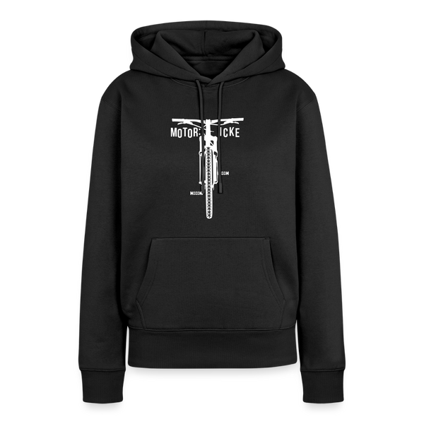 Motor icke - Frauen Premium Hoodie - Schwarz