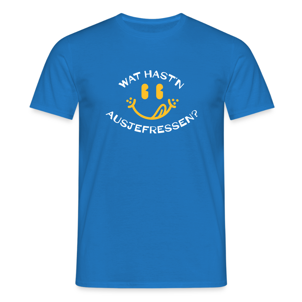 Wat Hast’n Ausjefressen - Männer Premium T-Shirt - Royalblau