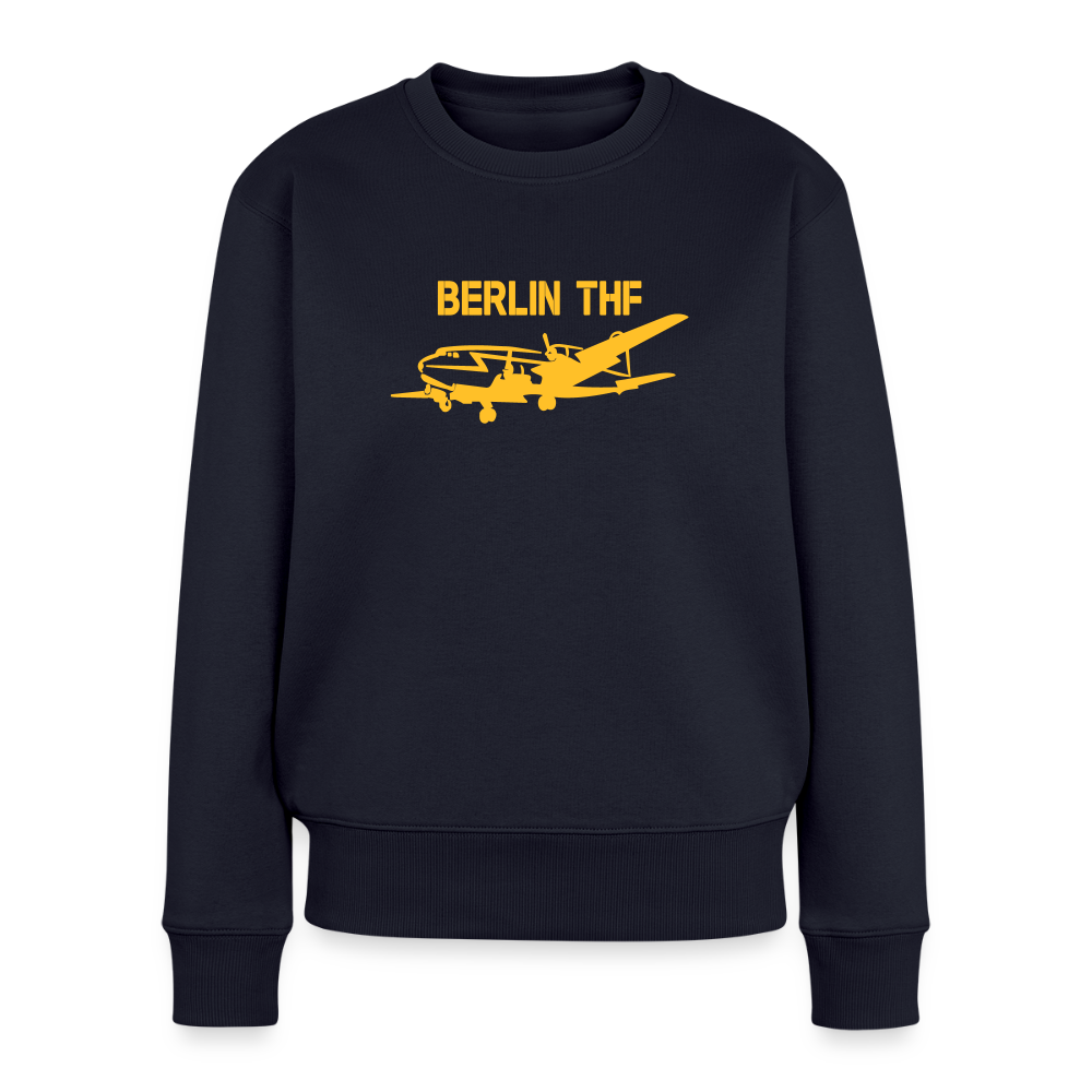 Berlin THF - Frauen Premium Pullover - Navy