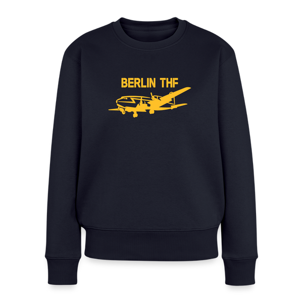 Berlin THF - Frauen Premium Pullover - Navy