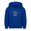 NETT KANN ICK OOCH! - Kinder Hoodie - Royalblau