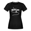Aus der Stadt radeln - Frauen Sport-Shirt - Schwarz