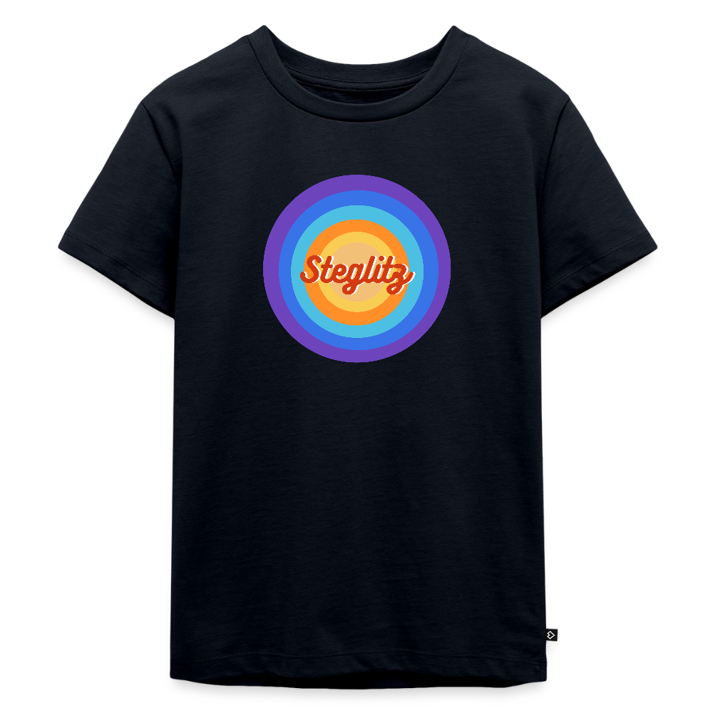 Steglitz Retro - Kinder Premium T-Shirt - Navy