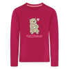 Marzipanien - Kinder Langarmshirt - dunkles Pink