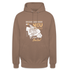 Neuseeland oder Neukölln - Unisex Hoodie - Mokka