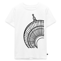 Der Turm von unten - schwarz - Kinder Premium T-Shirt
