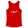 VAJISSET - Frauen Bio Tank Top - Rot
