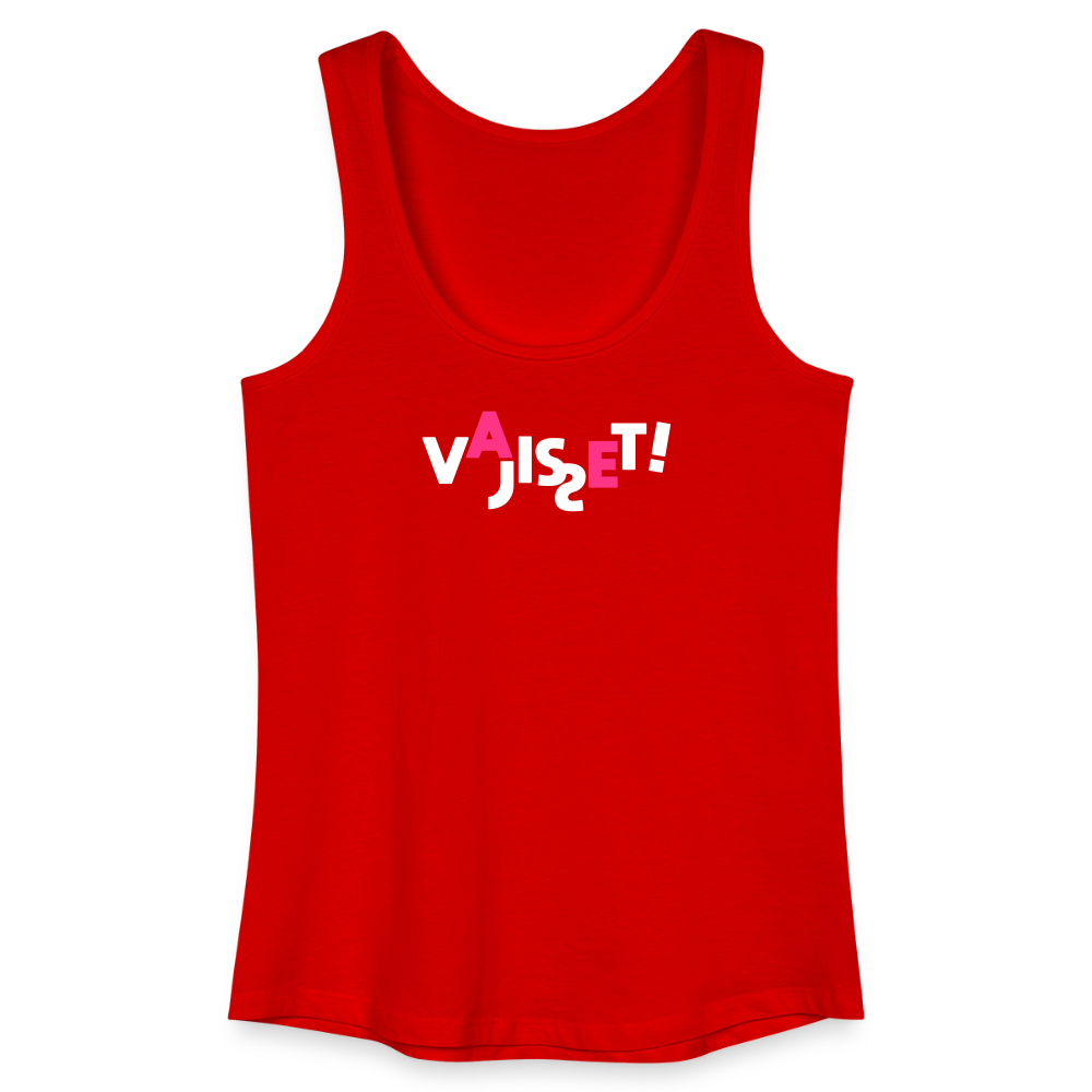 VAJISSET - Frauen Bio Tank Top - Rot