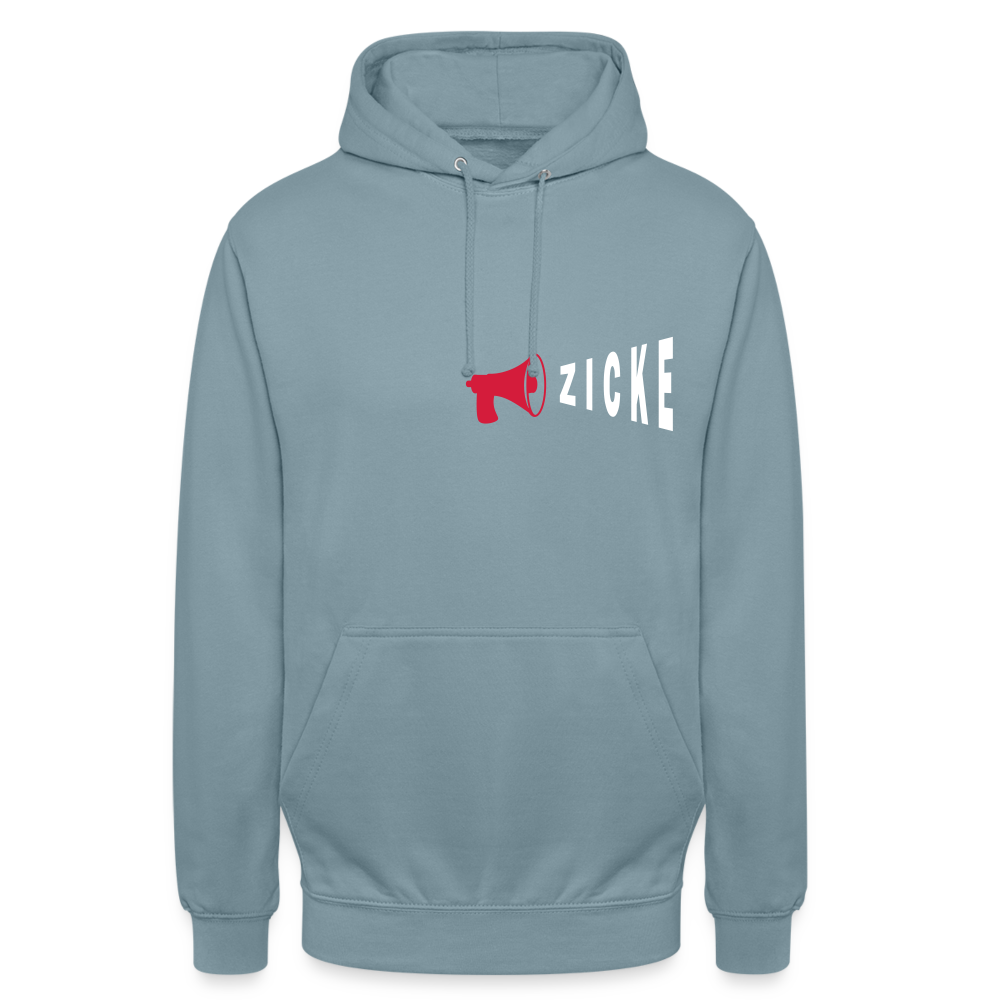 Zicke - Unisex Hoodie - Nebelblau
