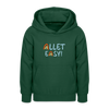 Allet Easy! - Teenager Hoodie - Flaschengrün