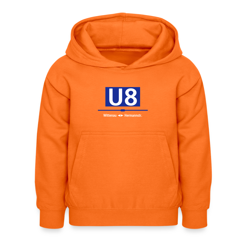 U8 - Kinder Hoodie - Orange