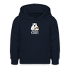 Pass ma uff Keule - Kinder Hoodie - Navy