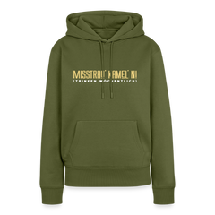Misstrau' Kamel'n! (trinken wöchentlich) - Frauen Premium Hoodie