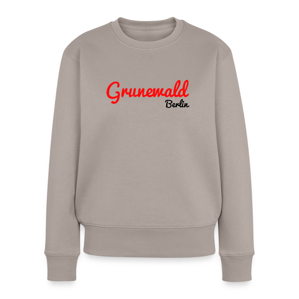 Grunewald Berlin - Frauen Premium Pullover - Taupe