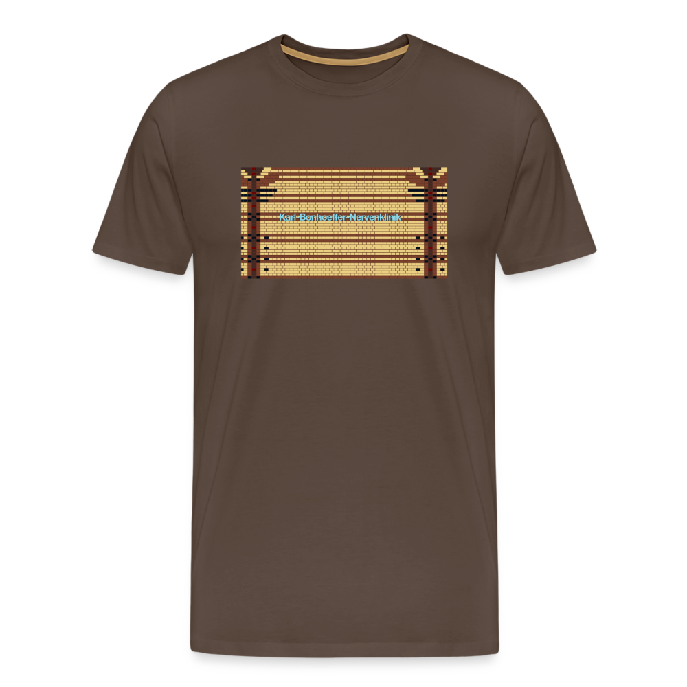 Karl-Bonhoeffer-Nervenklinik - Männer Premium T-Shirt - Edelbraun