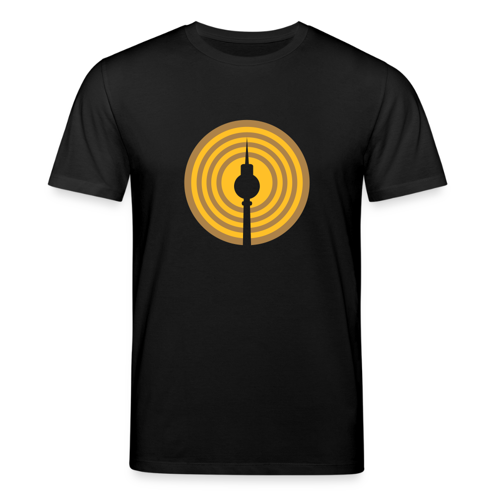 Berlin im Fokus - Unisex Bio T-Shirt - Schwarz