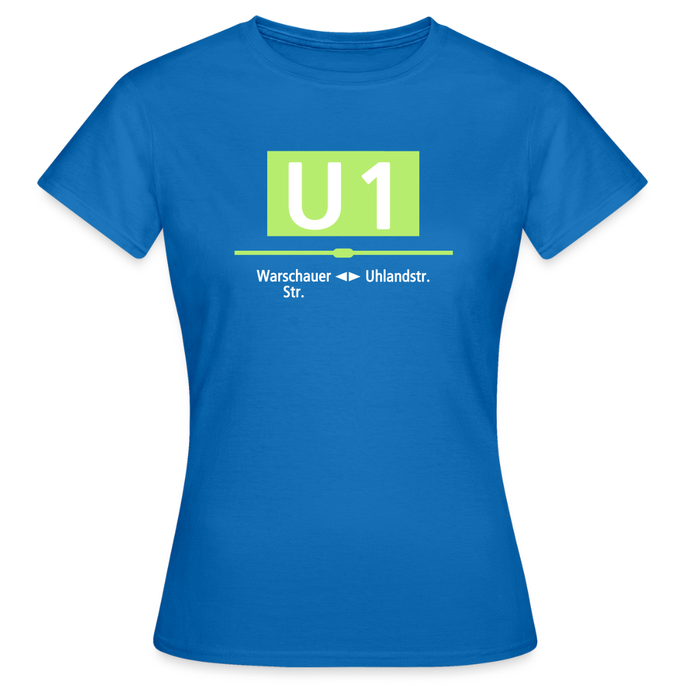 U1 - Frauen Premium T-Shirt - Royalblau