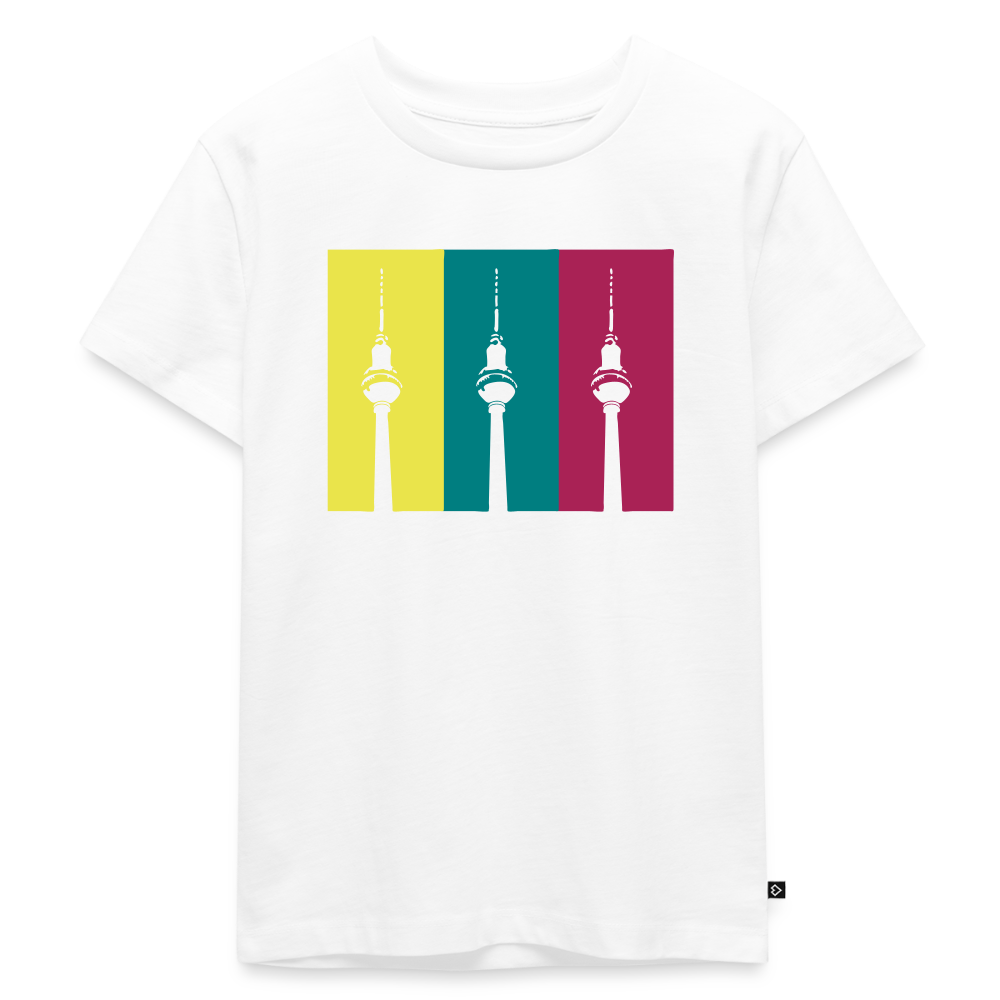 Berlin Retro - Kinder Premium T-Shirt - Weiß